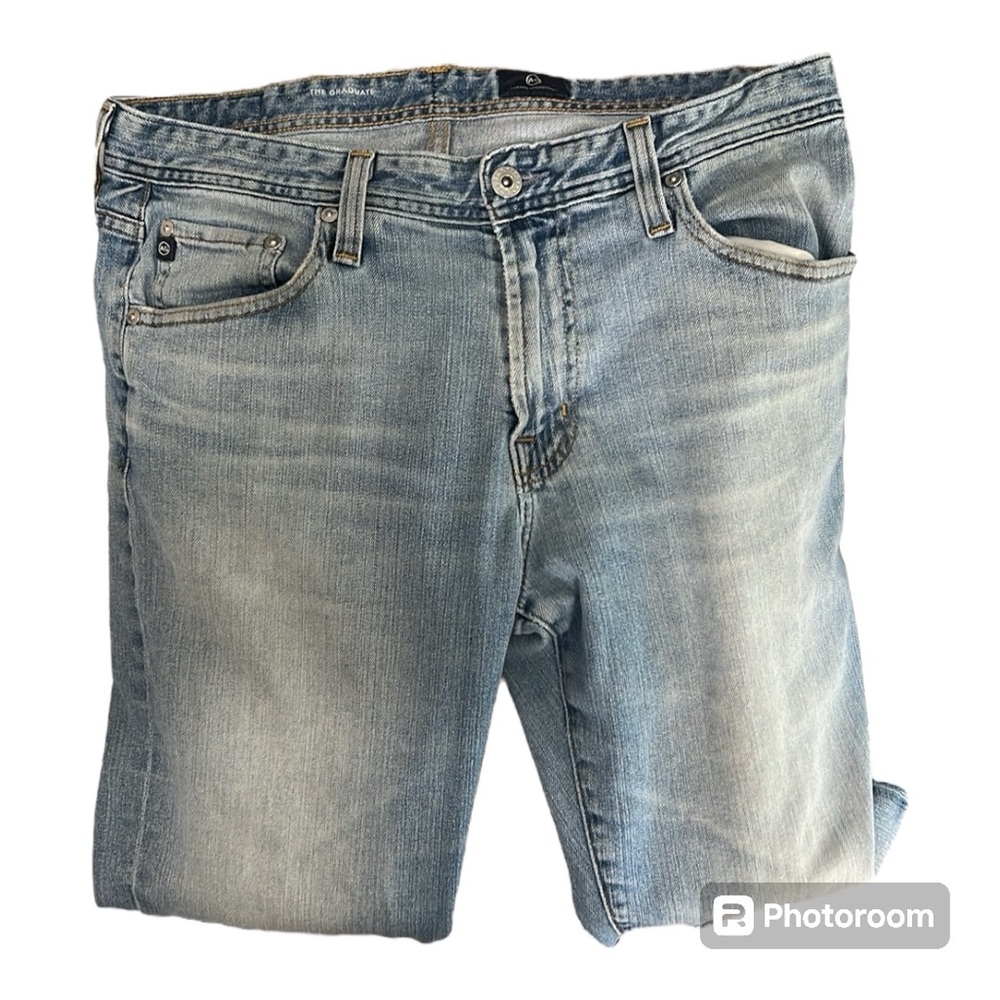 AG Adriano Goldschmied The Graduate Men's Ripped Jeans Size 32x34